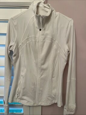 Lululemon 10Like New Women’s White Full-Zip Performance Jacket